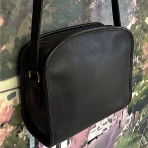 Coach Vintage Metropolis Black Crossbody Bag - Leather